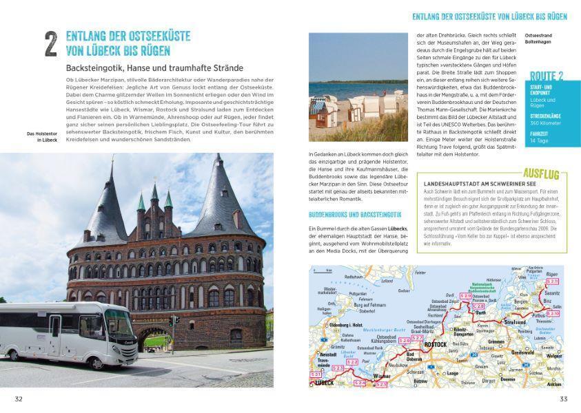 Thumbnail - Das Große Wohnmobilbuch Deutschland Petra Lupp (u. A.) Taschenbuch 288
