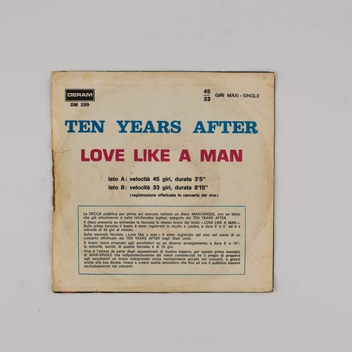 Ten Years After - Love like a man - Deram 1970 - Imagen 2 de 2