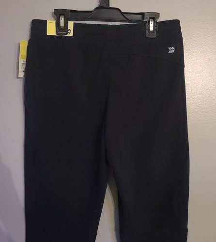 NEW BOYS ALL IN MOTION DARK GRAY BLACK MICROFLEECE JOGGER PANTS SIZE XL 14 - Picture 7 of 8