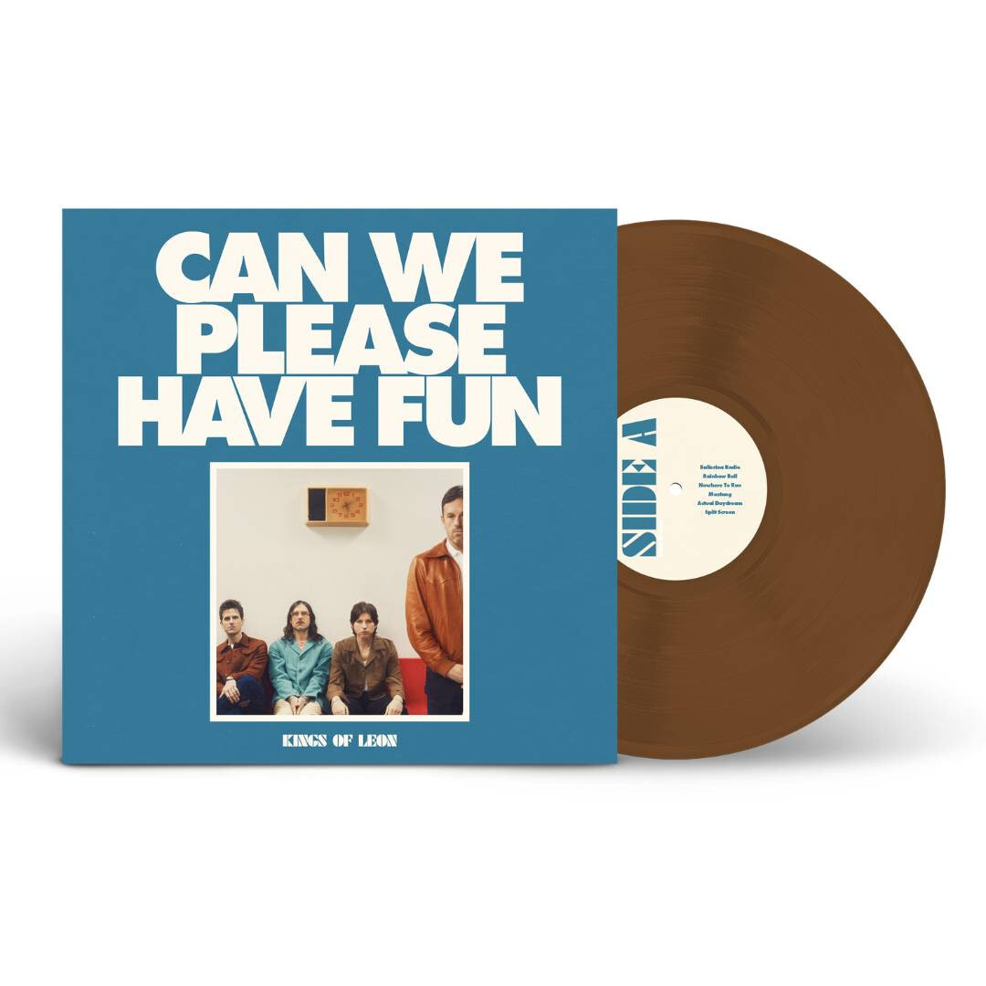 Kings Of Leon Can We Please Have Fun Colored Vinyl LP Brown Indie Exclusive