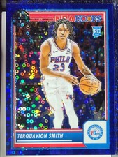 Terquavion Smith 2023 Hoops Premium Stock Basketball #50 Blue Disco /99 RC