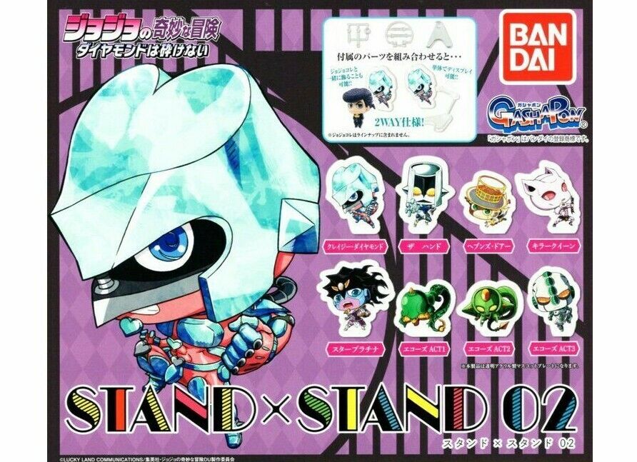 Anime Blind Box JoJo Bizarre Chibi Acrylic Stand 1 Random Mini Figure