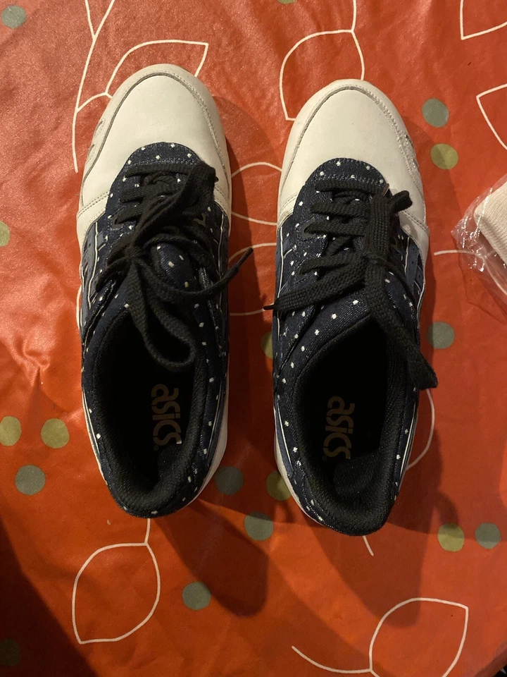 Size 9 - Asics Gel Lyte III Japanese Textile pack Indian Ink Japanese Denim GL3 - Image 2 of 4