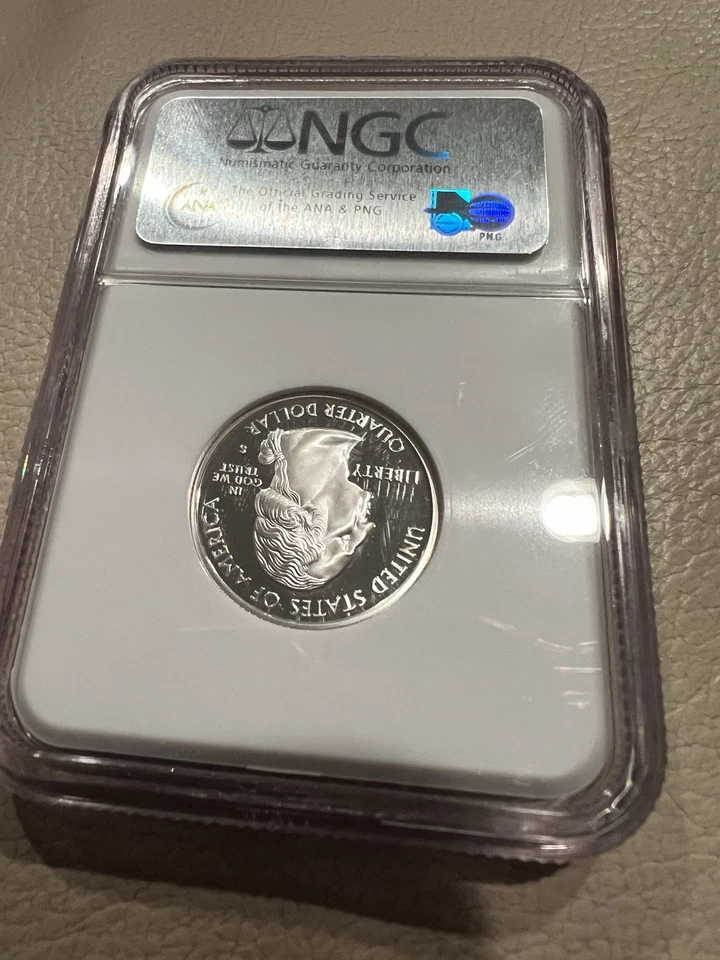 2007-S Silver Proof Washington 25C - NGC PF70 UCAM State Quarter Ultra Cameo - Image 3 of 3