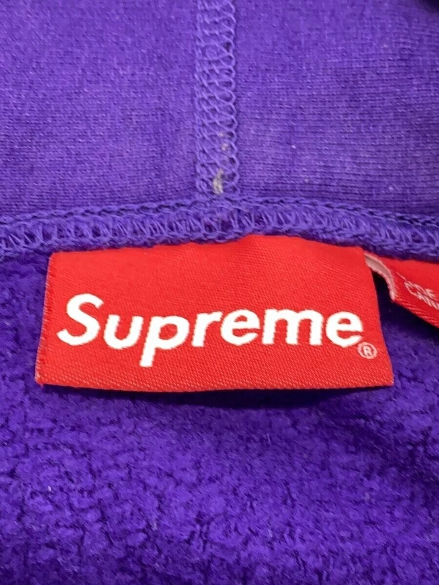 Felpa Supreme viola M usata