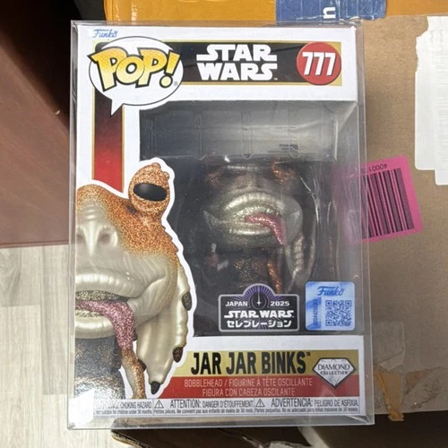 Funko Pop! Star Wars Jar Jar Binks Diamond Japan Celebration 2025 #777