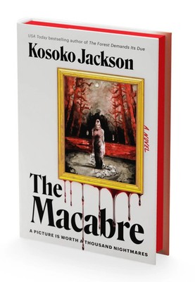 The Macabre (Deluxe Limited Edition) A Novel Kosoko Jackson Buch Sprayed edges