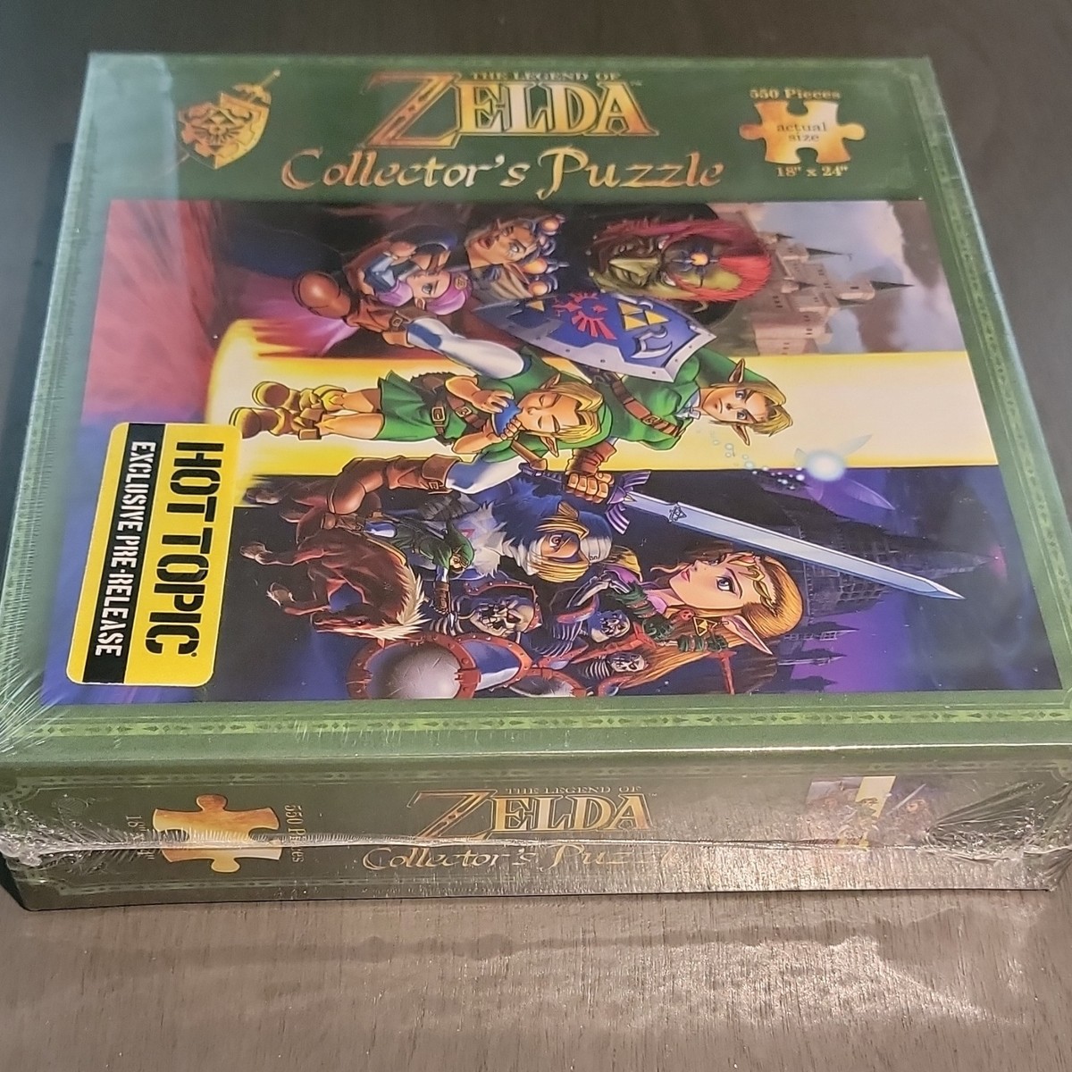 The Legend of Zelda Ocarina of Time 3d Collectors Puzzle Hot Topic