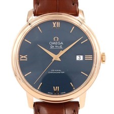 Authentic Omega De Ville Prestige RG 424.53.40.20.03.002 PG/RG Mechanical Au...