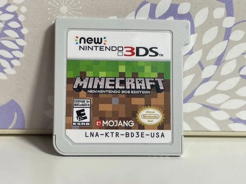 Minecraft Nintendo 3DS Game Authentic Mint