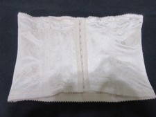 Flexees Easy-Up Firm Control Beige Waist Cincher Shape Wear, Size Large