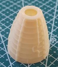 Set Of 3 Space Shuttle Engine Nozzles Resin Model For 1/72 Scale Shuttle Upgrade