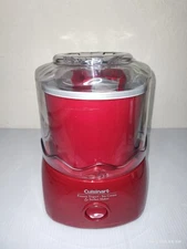 Cuisinart ICE-21R Red Ice Cream/Frozen Yogurt Maker 1.5 Quart