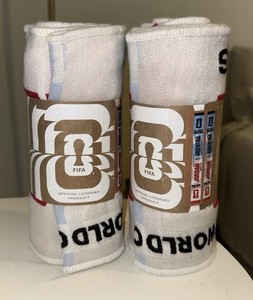 NEW!! QTY 2 Argentina v Jordan FIFA World Cup Match Day Scarf Free Shipping!