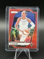 2024 Panini Prizm WNBA - A'ja Wilson #86 Red Prizm /299