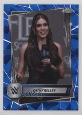 2025 Topps Chrome WWE Sapphire Edition Cathy Kelley #153 19kz