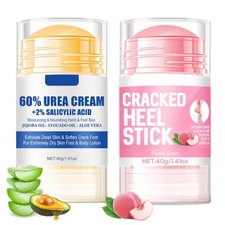 2pcs 60 Urea Hydrating and Anti-Cracking Foot Cream, 2025 Upgraded Moisturis...
