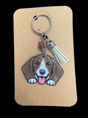 Beagle Keychain