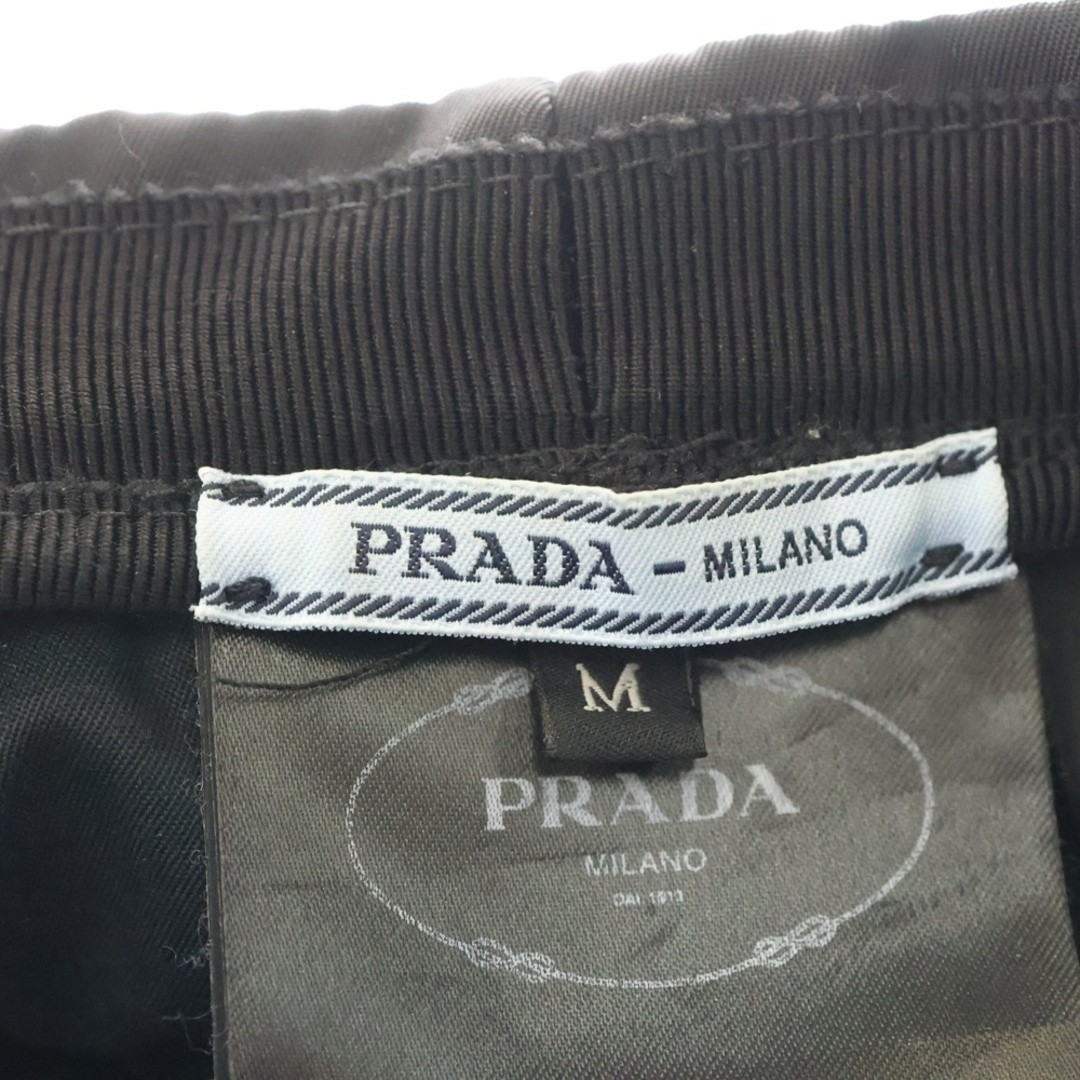 PRADA Re Nylon Triangular Logo Plate Leather Casq… - image 7