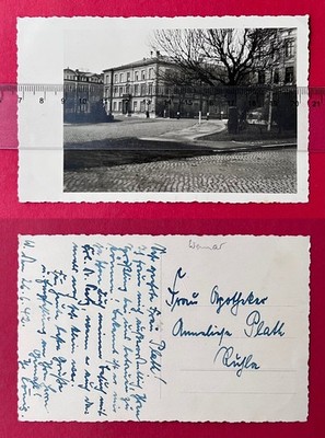 Foto AK WEIMAR in Thüringen um 1940 Platzansicht   ( 171937
