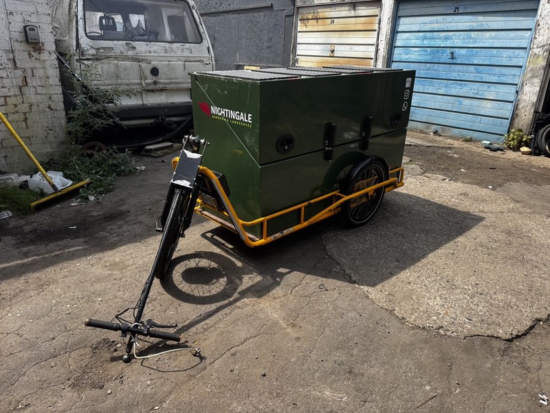 eCarla Cargo Bike Trailer + Bespoke Aluminium Vault Box – (£8,490 New)