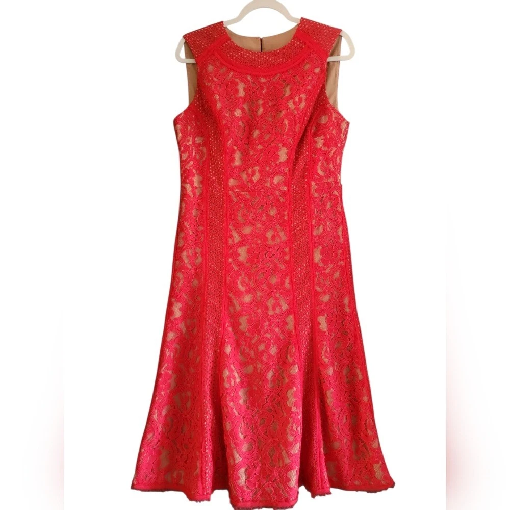 BCBGMAXAZRIA Lace Women's Red for sale | eBay