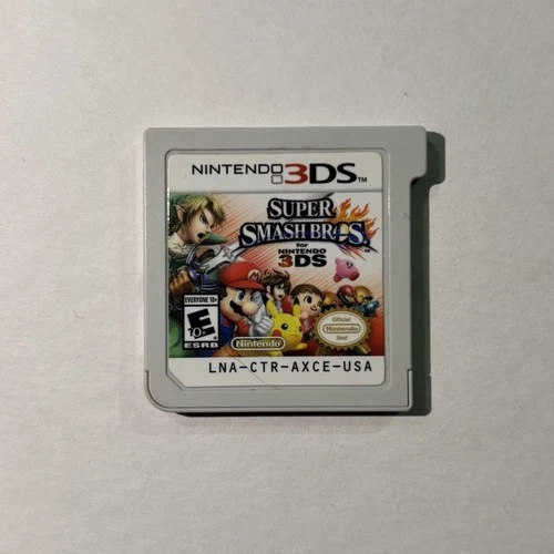 Super Smash Bros 3DS (Nintendo 3DS, 2014) Cartridge Only Tested