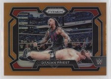 2024 Panini Prizm WWE Orange Prizm 32/99 Damian Priest #58 13ib