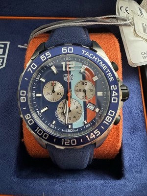 TAG Heuer Formula 1 Blue Dial Men's Watch Gulf Special Edition - CAZ101N.FC8243