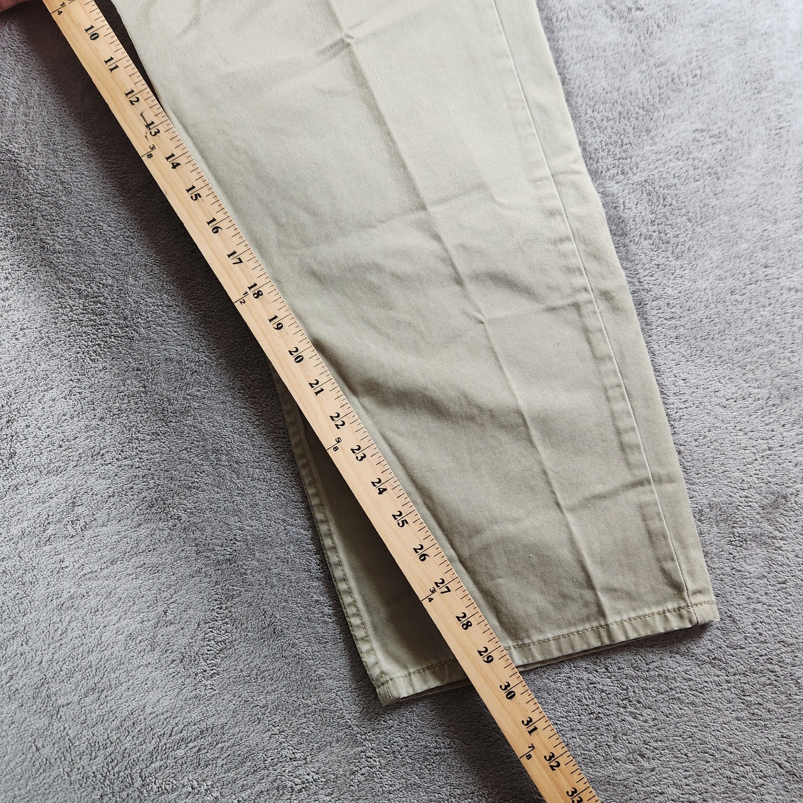 Levi's 505 Straight Fit Jeans Mens size 40x30 Tan Denim 5 Pocket thumbnail 5