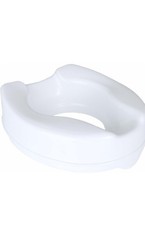 Homecraft Raised Toilet Seat 4 Inch (10 cm) – Toilet Riser for Elderly, Disab