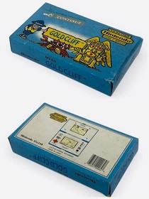 Nintendo Game & Watch GOLD CLIFF MV-64 Multi Screen with Box Tested