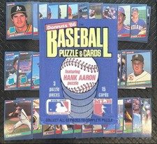 1986 DONRUSS MLB BASEBALL Cards Complete Your Set U Pick Canseco 3/3 THE ROOKIES