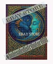 500 piece jigsaw puzzle Celtic Dragon moon