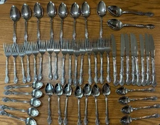 50 Piece Candace-Andrea Stainless by Reed & Barton Rebacraft Japan For 8