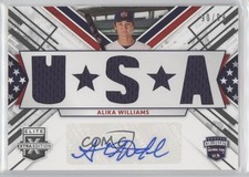 2019 Panini Elite Extra Edition Black 90/99 Alika Williams #USMS-AW Auto 1u6