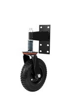 Gate Wheel 8in Heavy Duty Spring-Loaded Gate Caster for Wooden Metal Gate 600LBS
