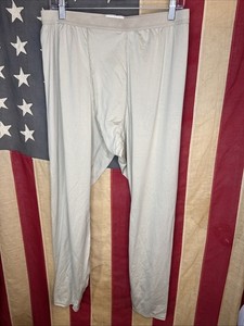 Large Regular Military Thermal Tan Men Pants Drawers Long Underwear D261