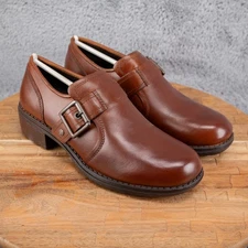 Eastland Open Road Mary Jane Buckle NIB Size 6 Brown