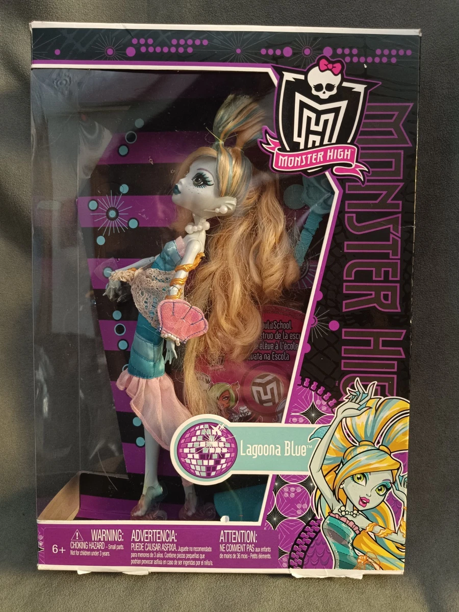 MONSTER HIGH G1 - Muñeca LAGOONA BLUE "DAWN OF THE DANCE" en CAJA REPAKCAGE
