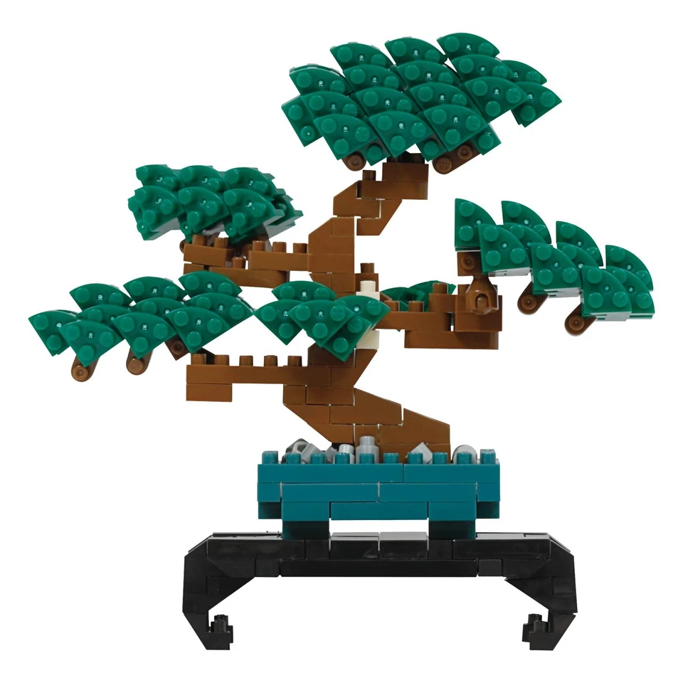 Kawada nanoblock Bonsai pine tree NBH_224 - Image 2 of 4