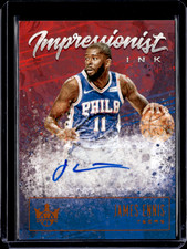 2019-20 Panini Court Kings - James Ennis - Impressionist Ink - Autograph - /49
