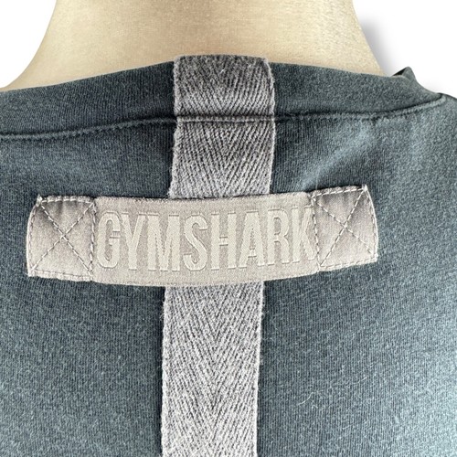 Gymshark Cropped Sweatshirt Size XS Womens Athleisure Unique Elbow Cutouts Yoga - Picture 3 of 11