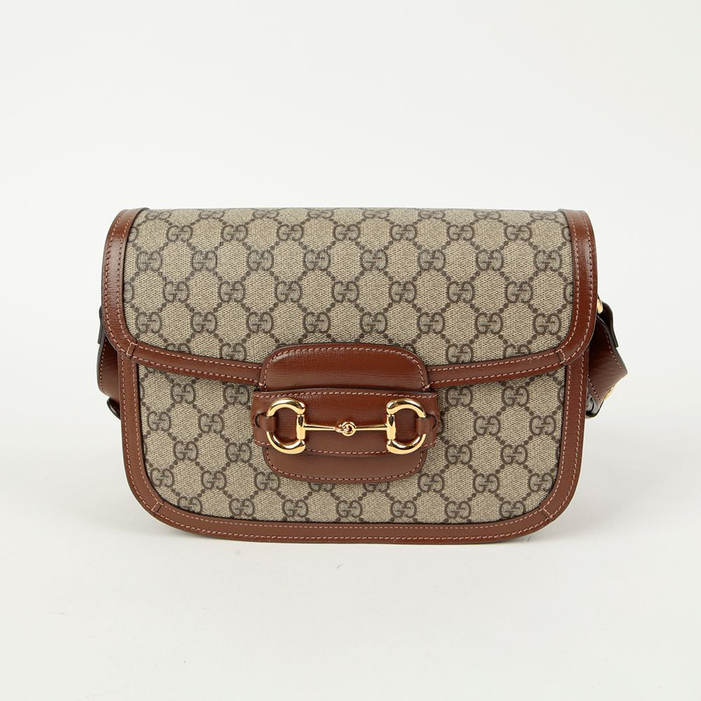 Gucci Small Shoulder Crossbody Bag with Horsebit Detail 1955 Gucci Small Shoulder Crossbody Bag with Horsebit Detail 1955