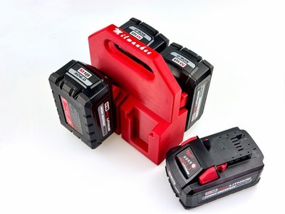 Milwaukee M18 Akkuträger kompatibel - 4er Pack