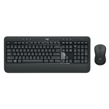 Pack clavier souris Logitech MK540 Advanced – Sans fil, AZERTY, noir