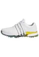 Adidas Men's Tour360 24 Shoes, 8, Footwear White/Collegiate Green/Yellow