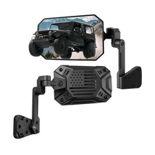 Side Mirrors Replacement Fit For 1987-2006 Jeep Wrangler Yj Tj Us Flag Pattern