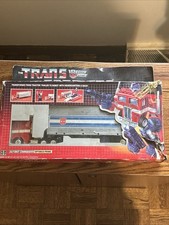 Transformers G1 Optimus Prime 1984 Bloated Version W  Original Box  Gray Roller