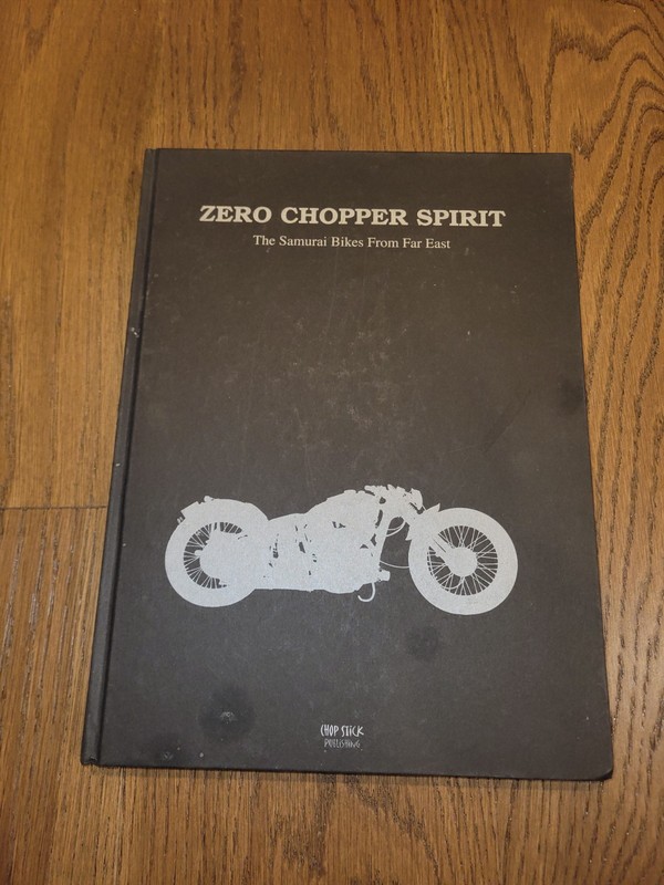 Signed Wow ZERO CHOPPER SPIRIT The Samurai Bikes From Far East Photo Book JAPAN